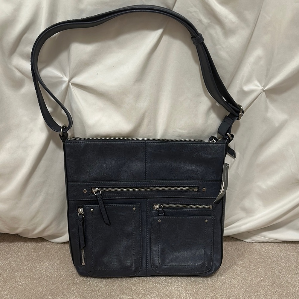 NWT INC International Concepts Navy Shoulder Bag